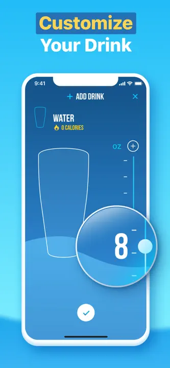 Water Reminder - Daily Trackerのスクリーンショット（2/7）