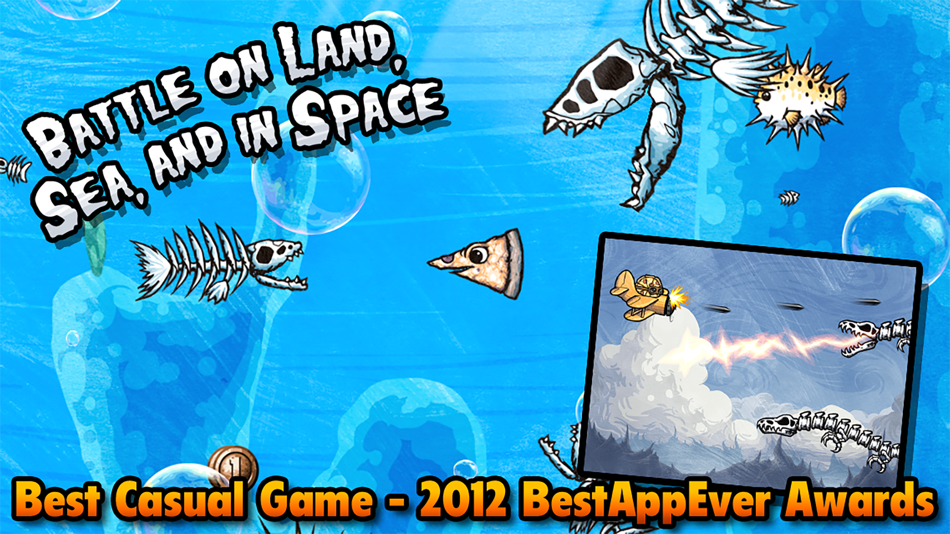 #5. Pizza Vs. Skeletons (iOS) 由: Riverman Media LLC