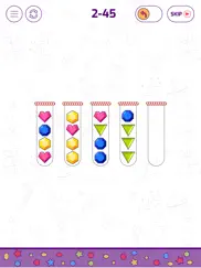 bubble sort color puzzle game айпад изображения 2