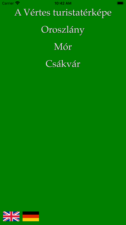 #1. T_Vértes (iOS) Podle: BEDŐ Árpád