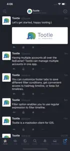Tootle for Mastodon screenshot #1 for iPhone