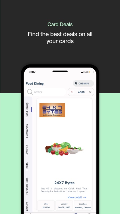 Wizi - Credit Card Manager App screenshot-4
