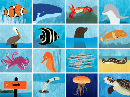 Peek-a-Zoo Underwater Ocean iPad screenshot 10 - Education app