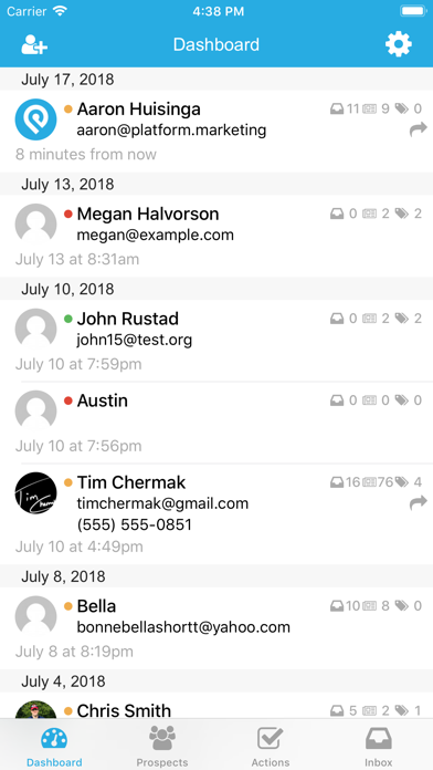 Platform Marketing Screenshot
