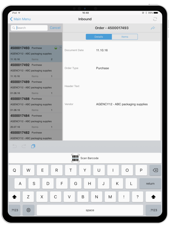 Screenshot #5 pour Scandit Keyboard Wedge