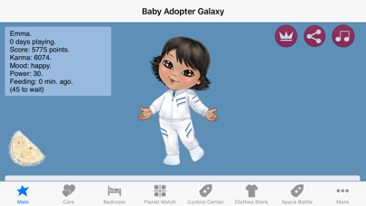 Baby Adopter Galaxy Screenshot