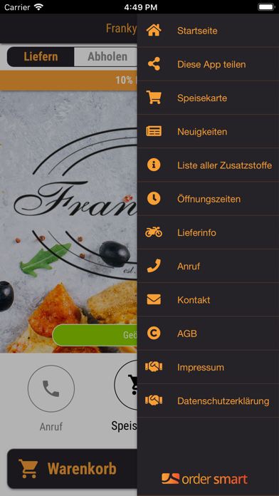 Screenshot #3 pour Franky’s Pizza