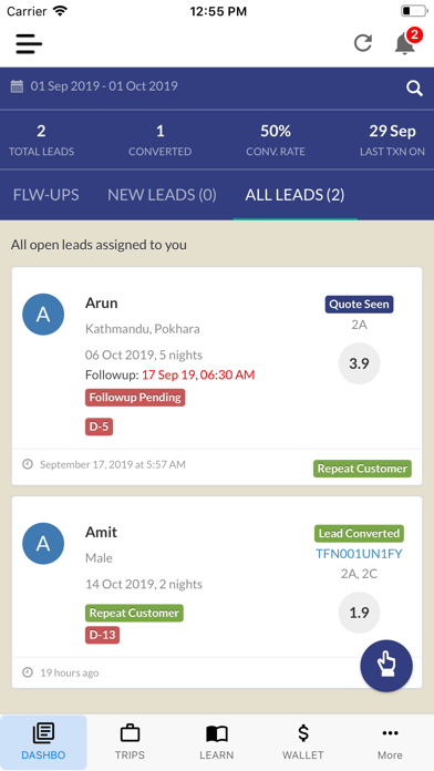 Screenshot #2 pour TripFactory Partner