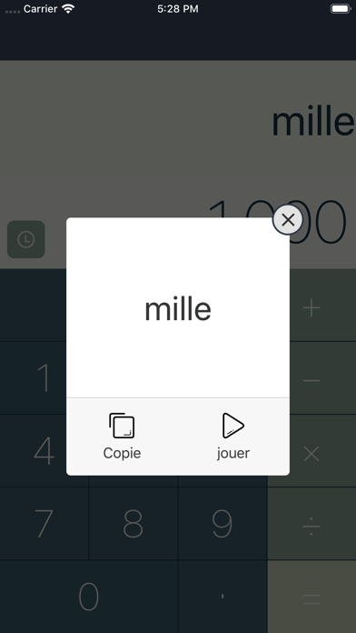 Screenshot #2 pour ConvertNumber