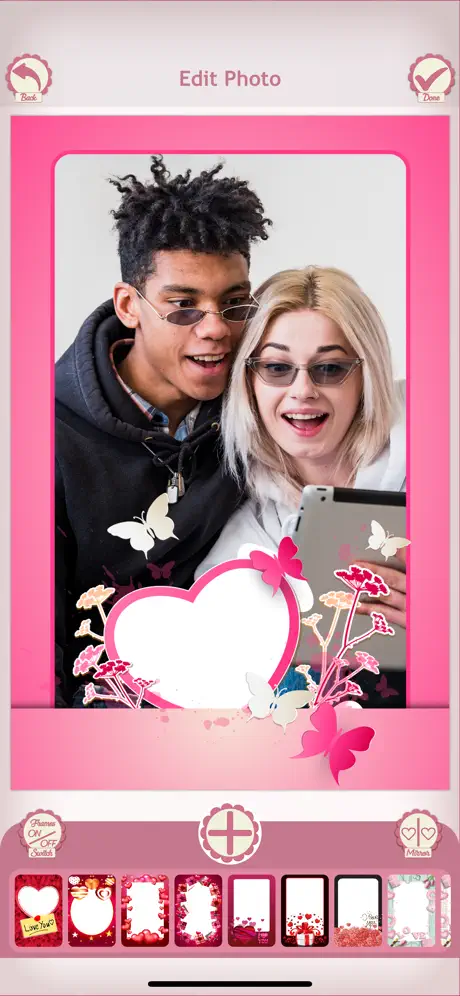 Love Photo Frames & Stickers