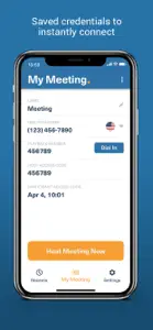 FreeConferenceCallHD Dialer screenshot #2 for iPhone