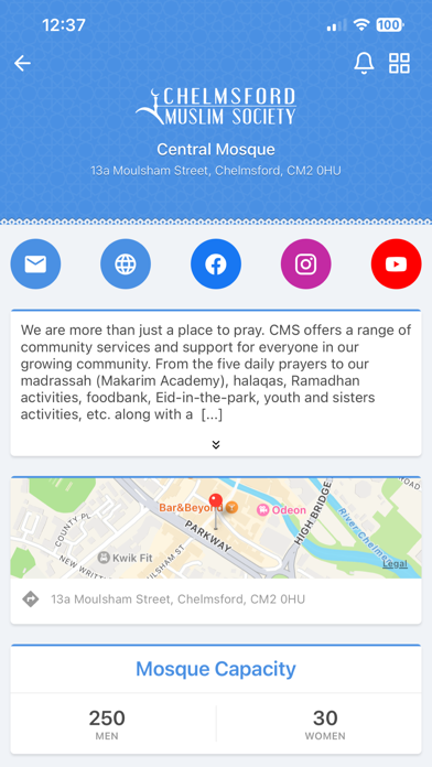 Screenshot #2 pour CMS Central Mosque