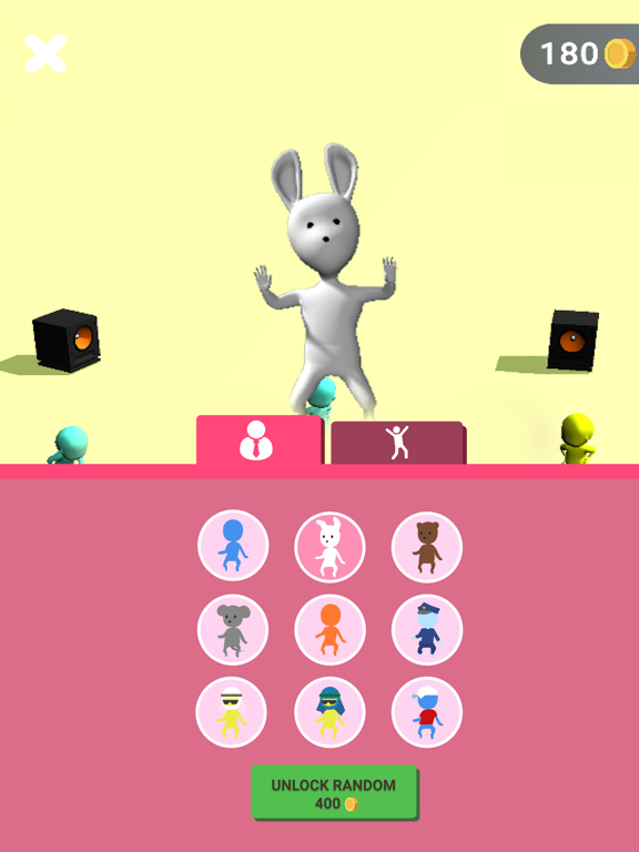 Musical chairs: dji dance game iPad screenshot