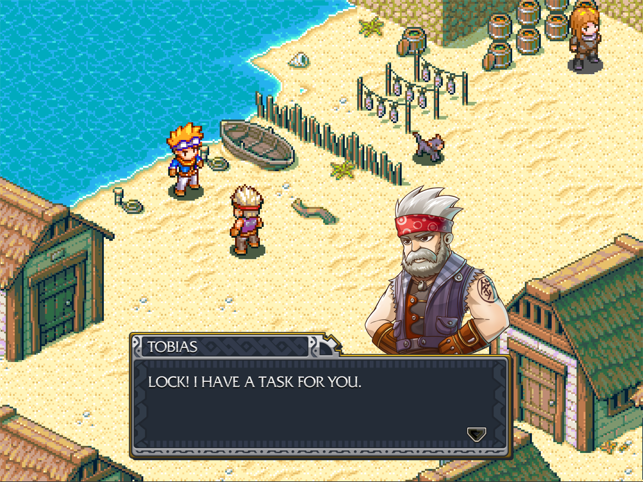 Screenshot von Locks Quest