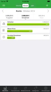 meine ausgaben iphone bildschirmfoto 2