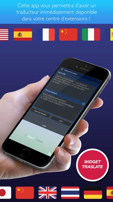 Screenshot #3 pour Widget Traducteur - langue