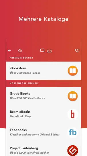 Screenshot von EBook Search - EPUBs & IBooks auf dem iPhone 3