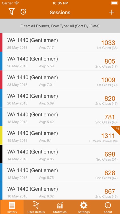 Archery Scoresheets screenshot-3