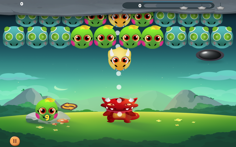 Baby Dragon Bubble Pop screenshot 2