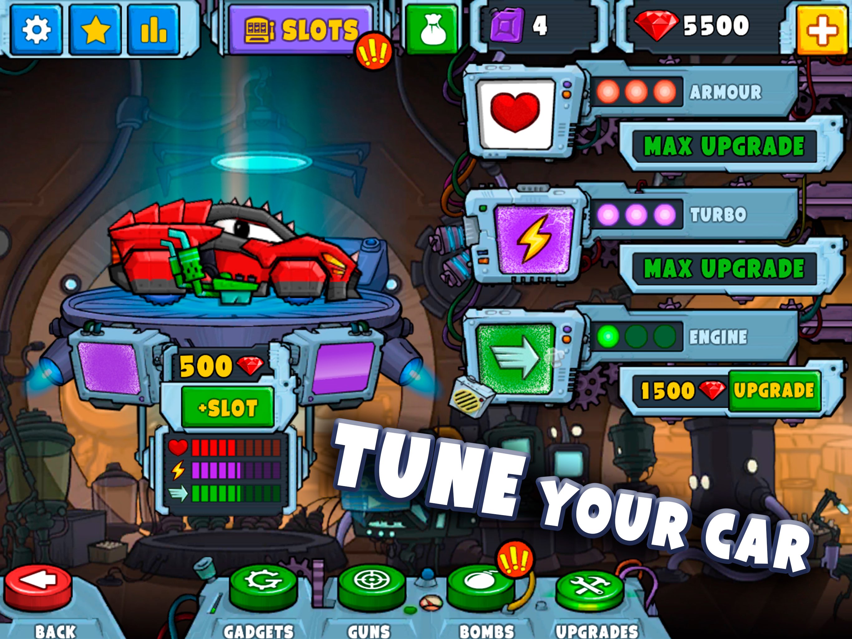 Car Eats Car 2 - Racing Game 截图 2