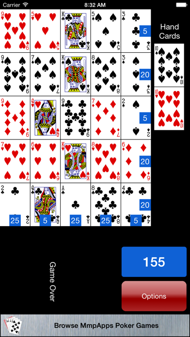 Poker Square - Solitaire Screenshot