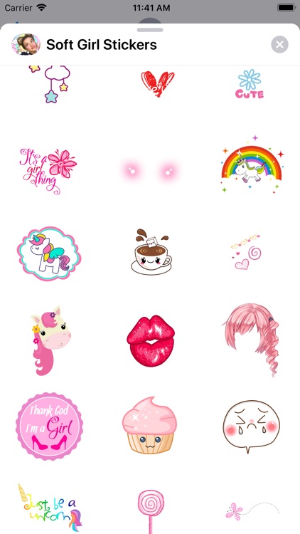 Soft Girl Sweet Cute Stickers