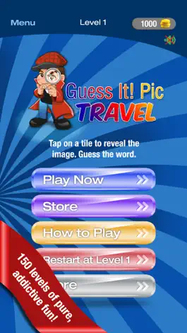 Game screenshot Guess It! Pic Travel Word Game apk