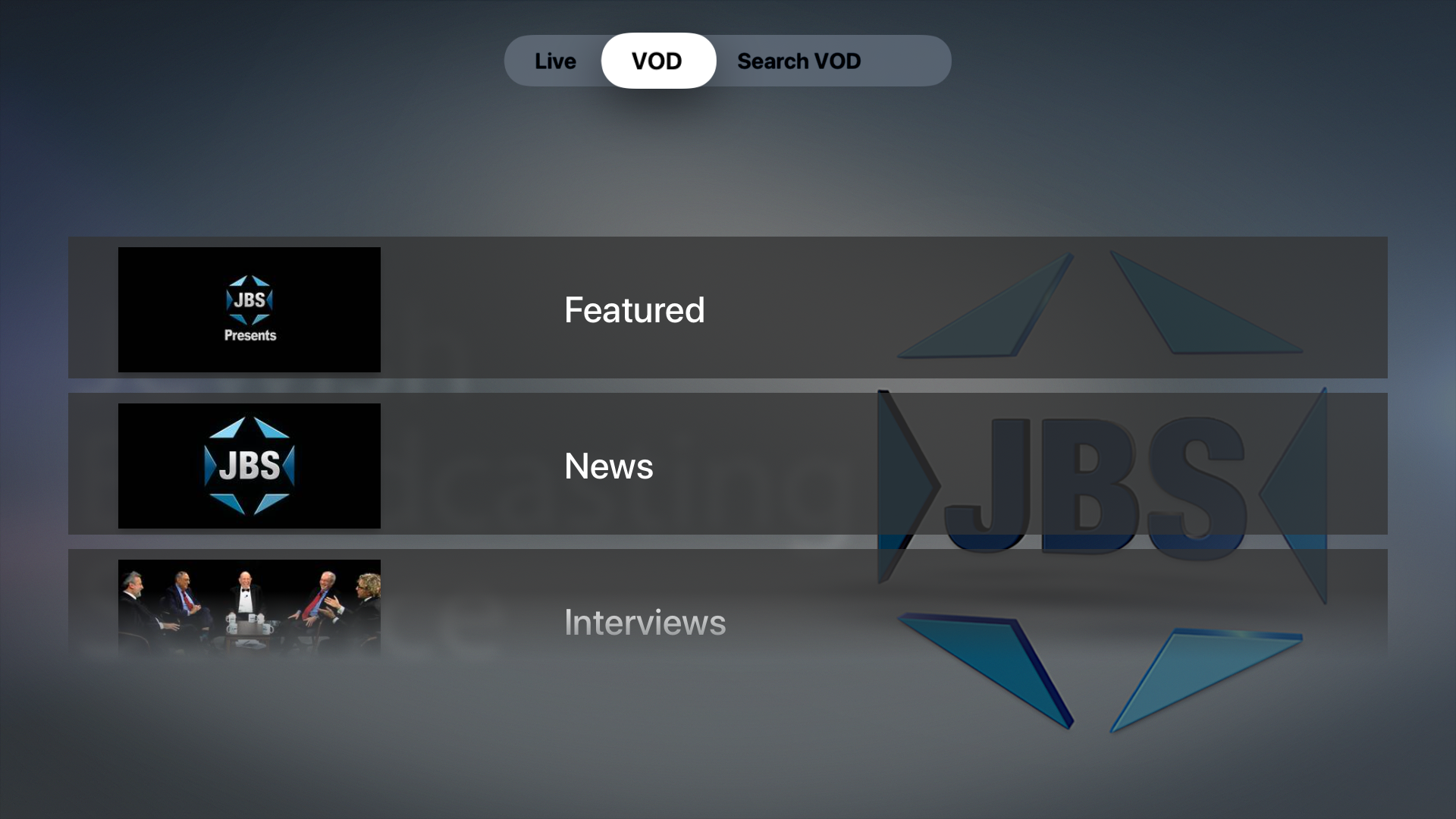 JBS -Jewish Broadcasting Serv. screenshot 19
