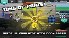 pixel car racer iphone screenshot 2