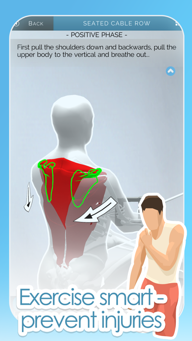 Screenshot #2 pour Gym of Tomorrow: Workout Coach