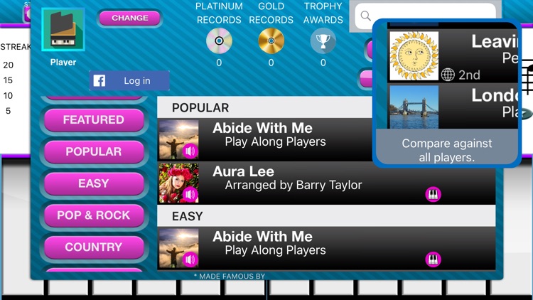 Play Along Keys  piano karaoke screenshot-8
