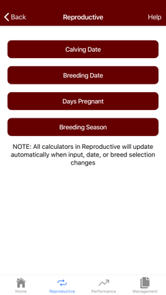 MSUES Cattle Calculator screenshot 2