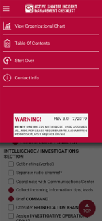 ASIM Checklist screenshot 3