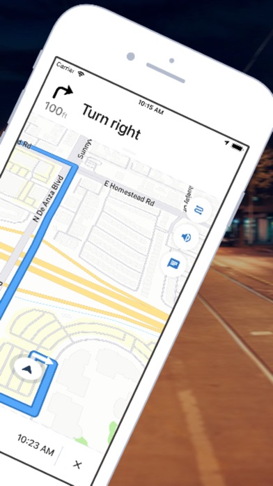 GPS Route Maps – Navigation Screenshot