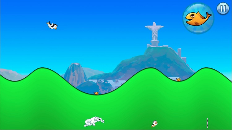 Racing Penguin: Slide and Fly!