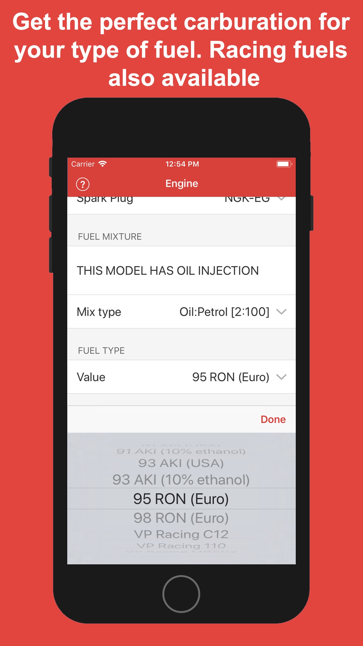 Screenshot 4 of Jetting for Beta 2T Moto
