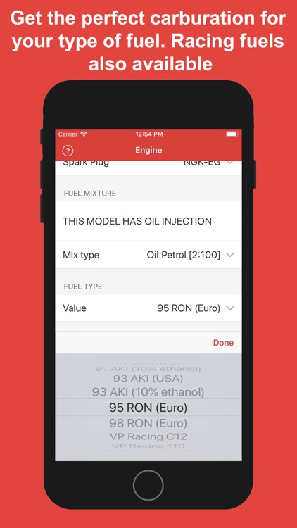 Jetting for Beta 2T Moto screenshot-3