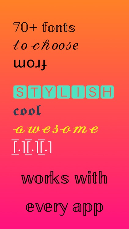 Fancy Text Generator - Fonts