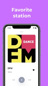 FM Tunes — Online radio player screenshot