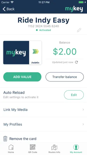 MyKey - IndyGo screenshot 4