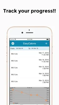 Easy Calorie - Calorie Tracker iphone bilder 3