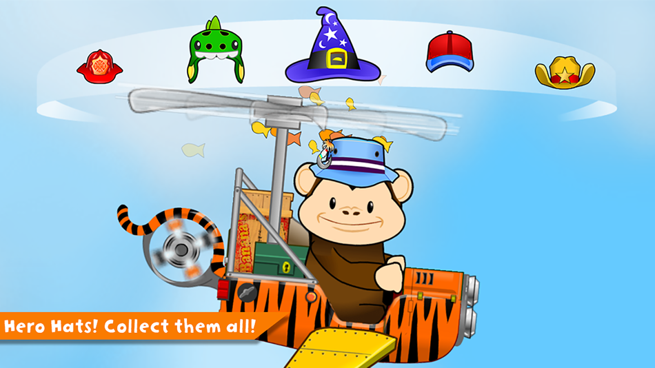 #1. Monkey Preschool Explorers (iOS) Podle: THUP Games