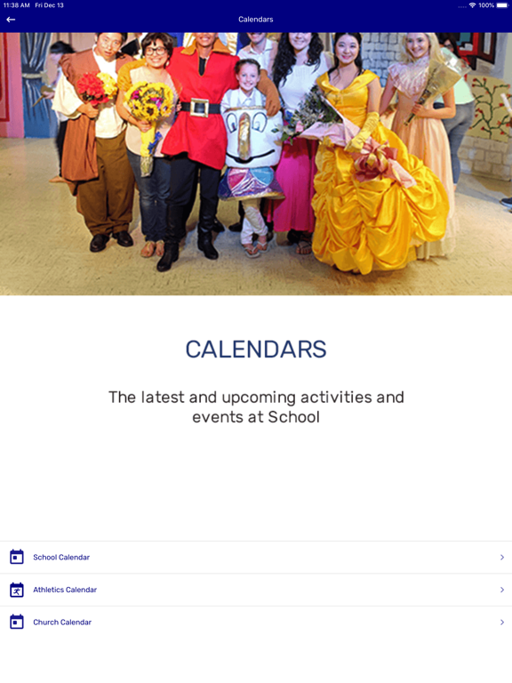 CB Church and Schools iPad screenshot 3 - Education app