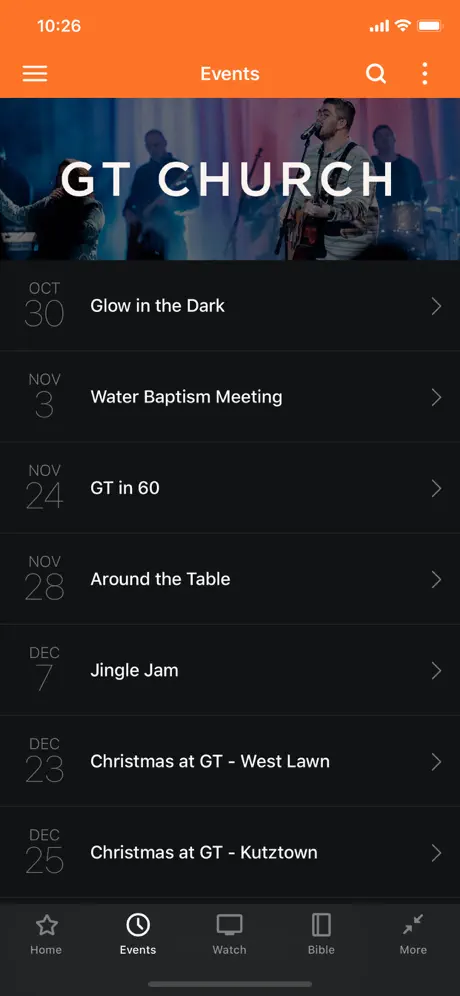 GT Church App