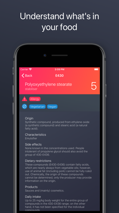 Food Additives Checkerのおすすめ画像3