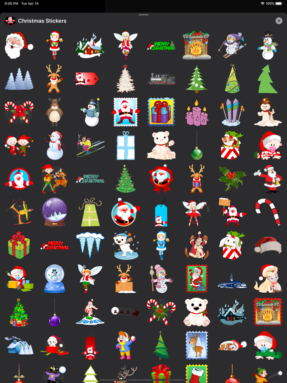 Screenshot #4 pour Christmas Stickers  Emojis
