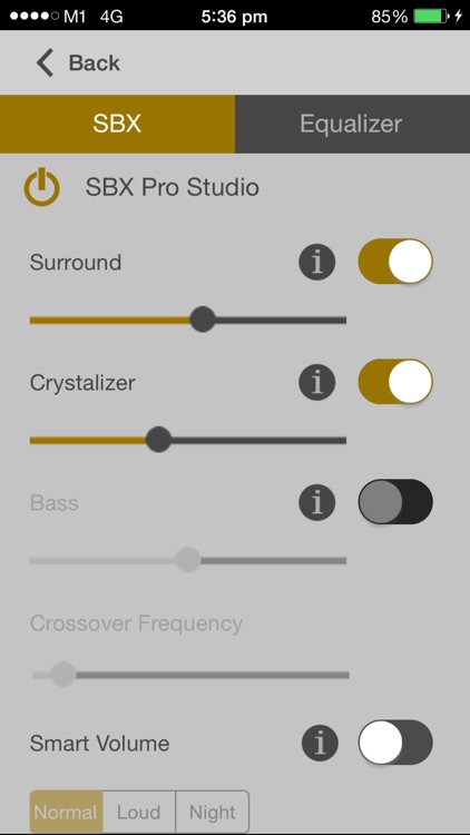 Sound Blaster X7 Control