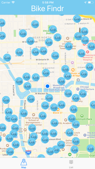 Screenshot #2 pour Bike Findr