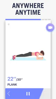 at home plank workouts iphone screenshot 3