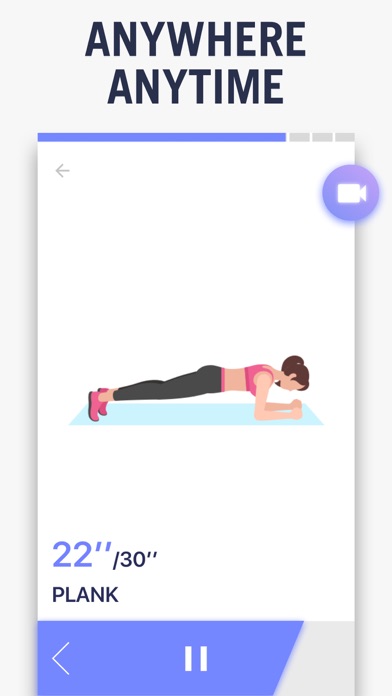 At Home Plank Workouts Screenshot